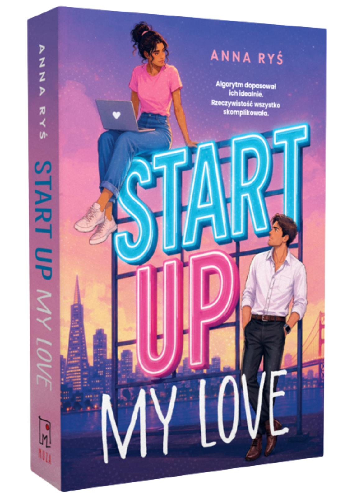 Mockup książki Start Up My Love Anny Ryś